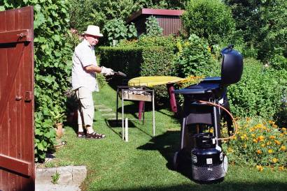 Manfred Gleichauf, unsere treue „Seele“ sorgt für beste Verpflegung