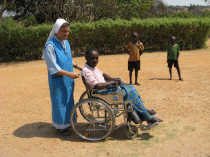Schwester Marta Gorska, die Leiterin des Hospital