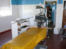 Der OP Saal in Chilonga