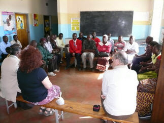 Gemeindeversammlung in Mulanga