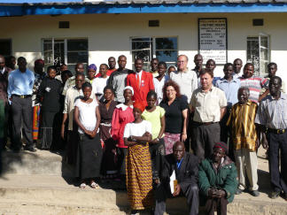 Die Mitarbeiter im Hospital Mulanga