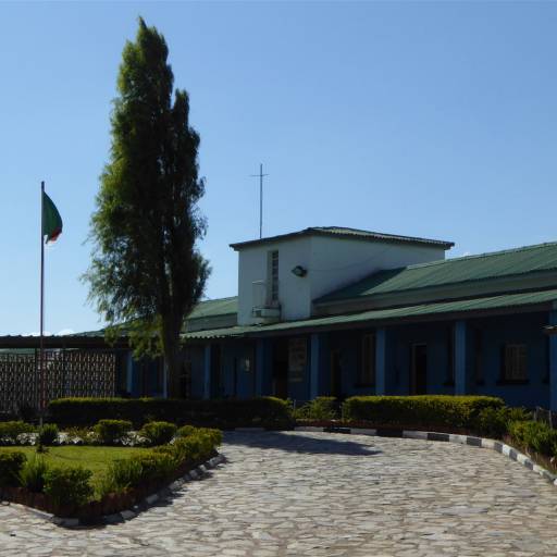 Eingangsbereich Großes Hospital von Chilonga