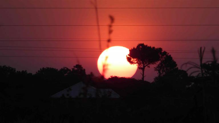 wieder geht ein Tag zu Ende