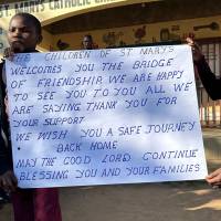 Dank aus der Basic-School Nakonde