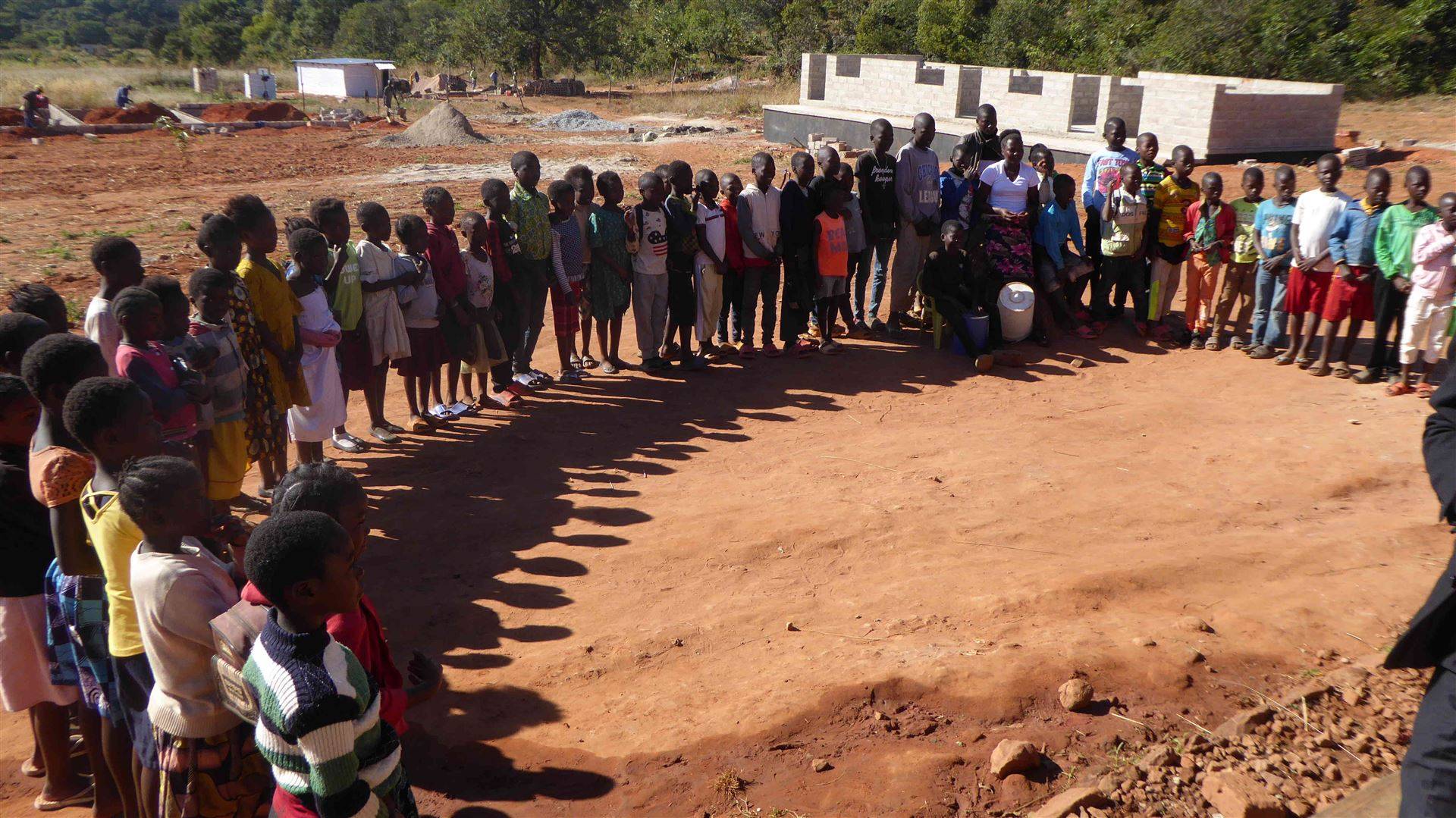 das neue Schulzentrum in Isoka