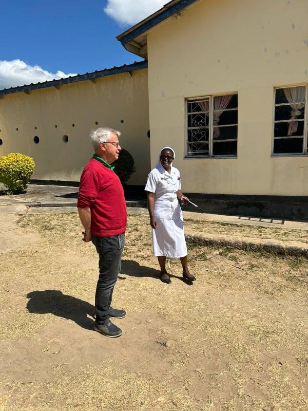 mit Schwester Cecilia Chilufya